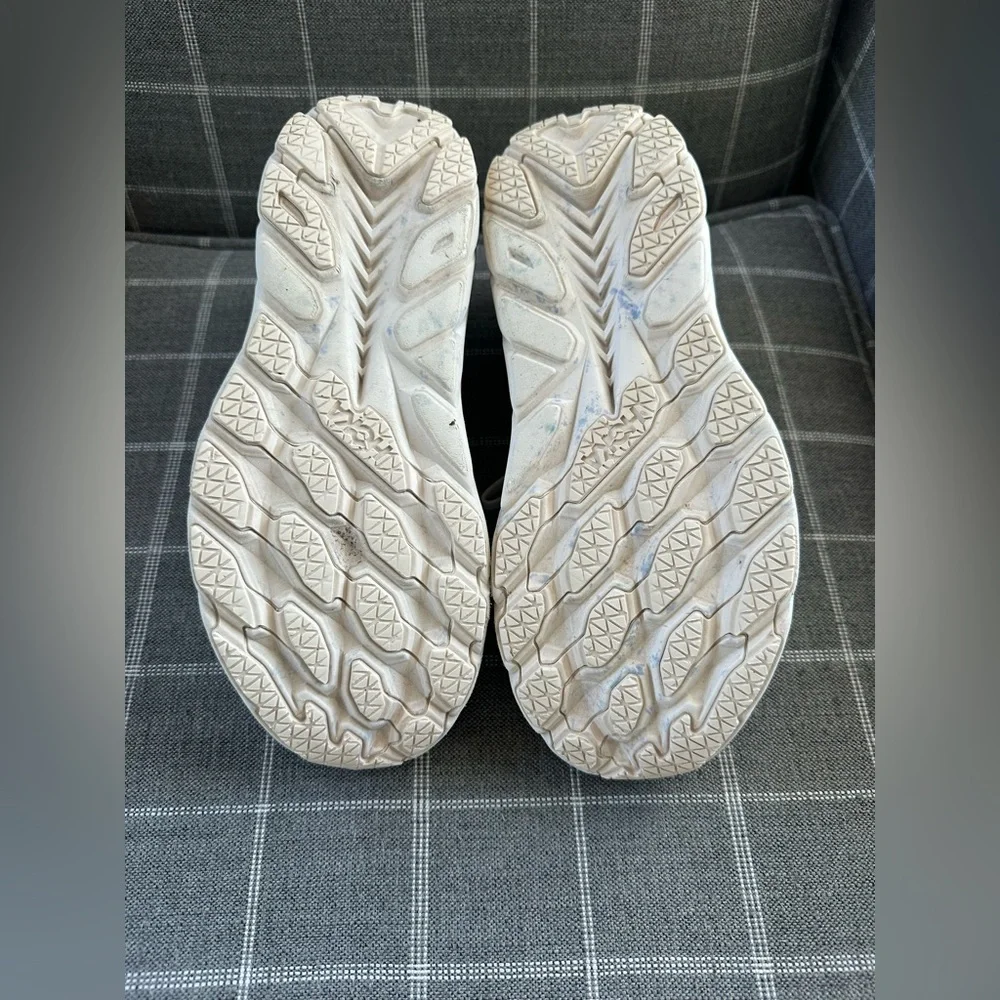Hoka Cream/Beige Clifton 8 Running Shoes Mens Size 8D - Picture 4 of 12